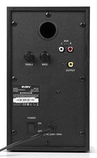 Boxe Sven SPS-615 Black