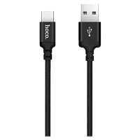Cablu HOCO X14 Times speed, USB-A to Lightning, 1 m, Negru