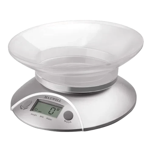 Cântar de bucătărie Maxwell MW1451 Bucatarie/ 5 kg/ Silver