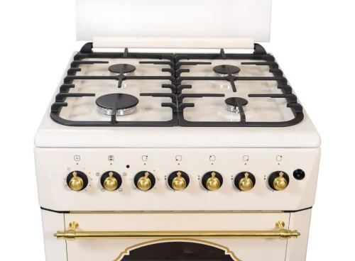 Комбинированная кухонная плита ZANETTI Z5000 EKR, Cream
