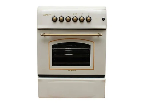 Комбинированная кухонная плита ZANETTI Z5000 EKR, Cream