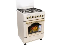Комбинированная кухонная плита ZANETTI Z5000 EKR, Cream 2