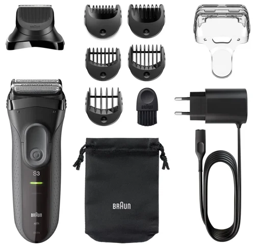 Бритва Braun Series 3 3000BT Shave & Style, Gray