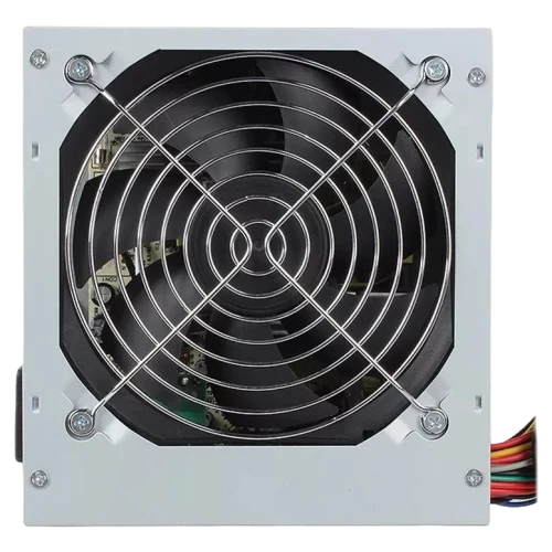 Блок питания для компьютеров HPC ATX-500W, 500 Вт, Серебристый