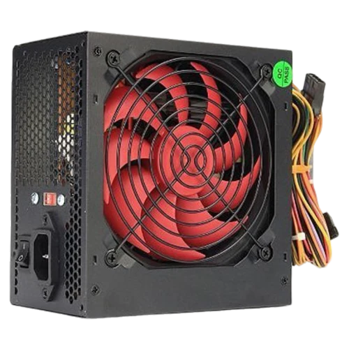 Блок питания для компьютеров HPC ATX-550W, 550 Вт, Черный