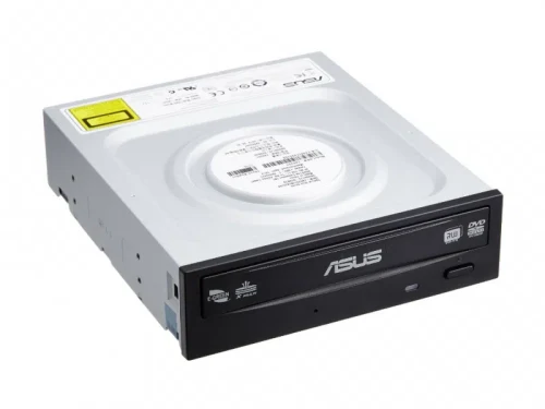 DVDRW Drive ASUS DRW-24D5MT, E-Green, Internal, DVDR+24x/-24x, RW+8x/-6x, DL+12x, RAM12x, SATA, Black, bulk