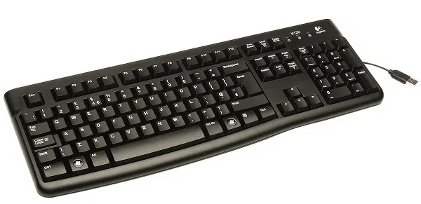 Клавиатура Logitech K120, Проводная, Черный 2