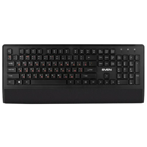 Клавиатура & мышка Sven KB-C3800W, Беспроводная, Черный