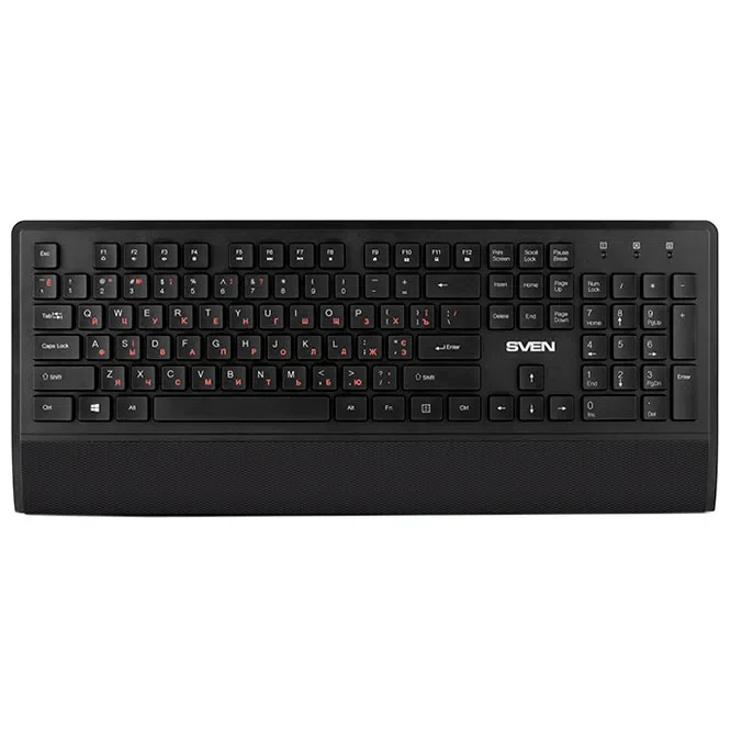 Клавиатура & мышка Sven KB-C3800W, Беспроводная, Черный 2