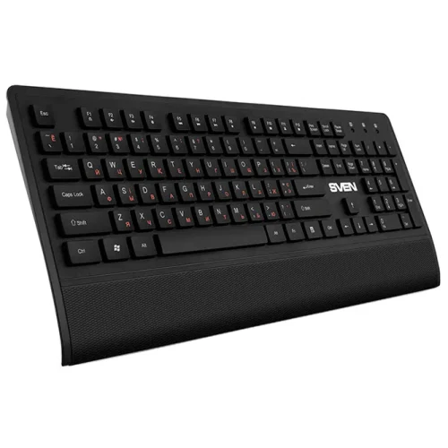 Клавиатура & мышка Sven KB-C3800W, Беспроводная, Черный