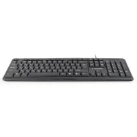Tastatură Gembird KB-U-103-RU, Cu fir, Negru 2