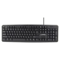 Tastatură Gembird KB-U-103-RU, Cu fir, Negru