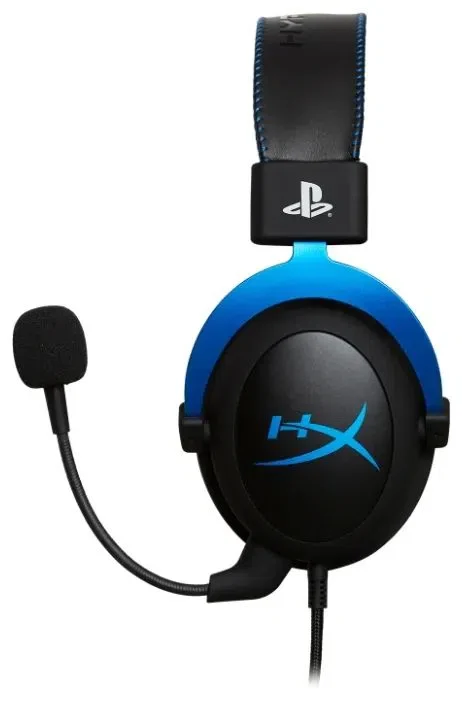 Наушники HyperX Cloud PS4 Black/Blue (HX-HSCLS-BL/EM)