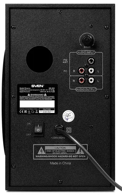 Компьютерные колонки Sven MS-304 Black