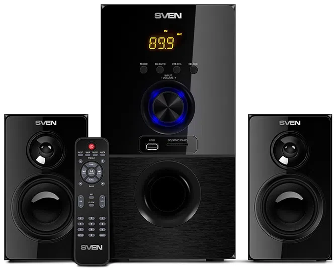 Компьютерные колонки Sven MS-2050 Black 5