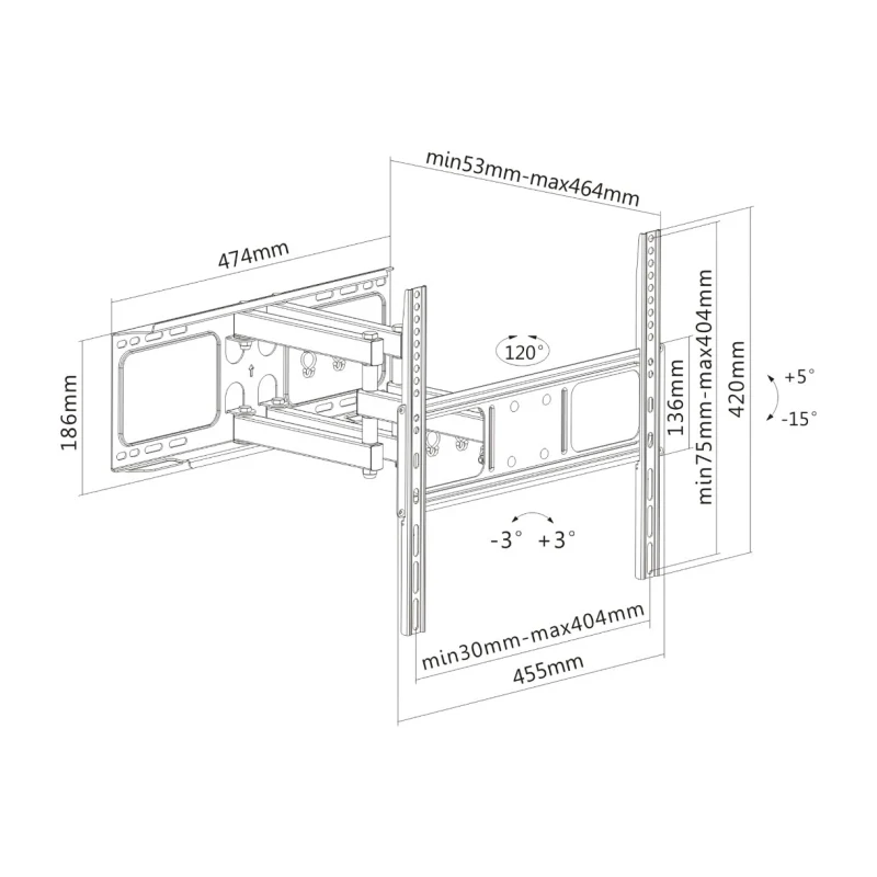 Кронштейн для ТВ PureMounts PM- FM41-400 2