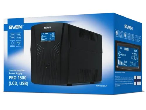 Sursă de alimentare neîntreruptibilă SVEN Pro 1500
