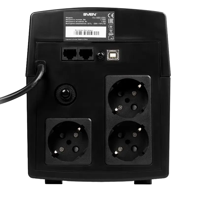 Источник бесперебойного питания SVEN Pro 1500 3