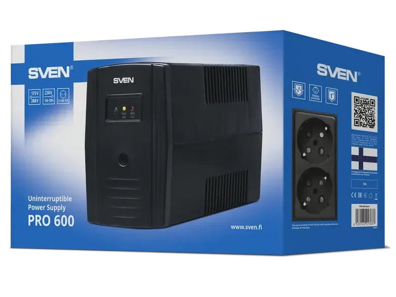 Источник бесперебойного питания SVEN Pro 600 4