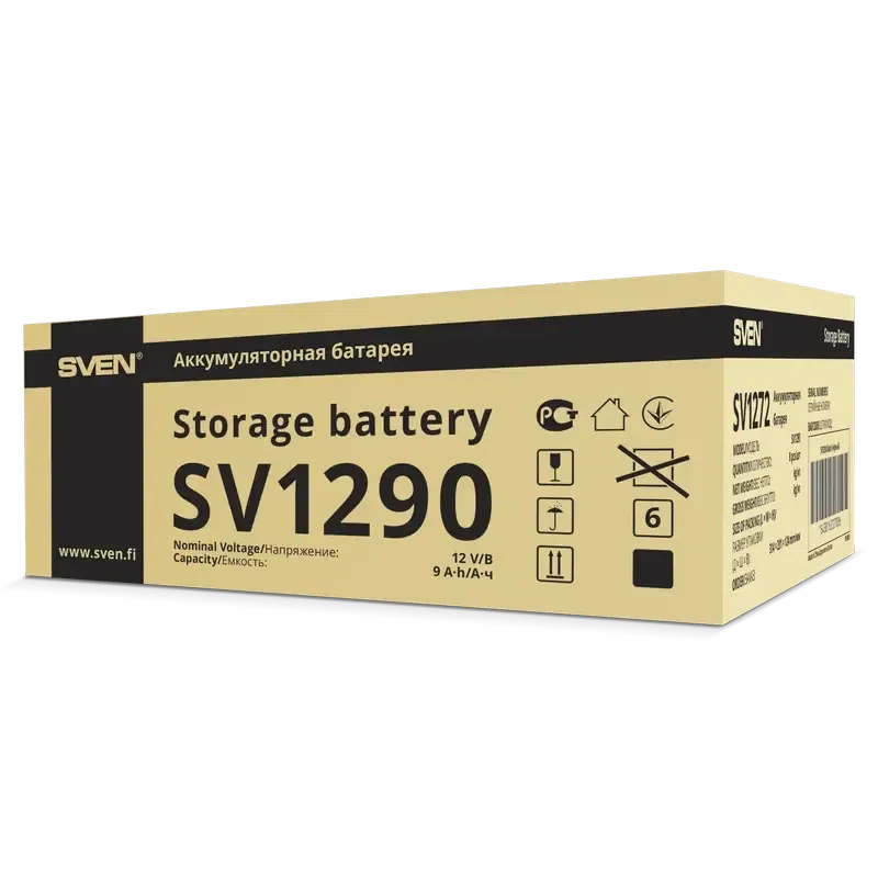 Baterie pentru UPS Sven SV129012, Negru 4