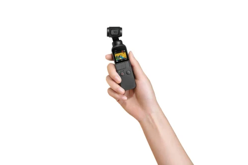 (186189) Stabilized Camera DJI OSMO Pocket, 3 axis mechanical gimbal, 1/2.3”CMOS, 12.0Mp, ISO100-3200, Photo:shutter 8s-1/8000s, JPEG / JPEG+DNG (RAW), Video: 4K60fps / FHD120p, 100 Mbps, SlowMo, MP4/MOV (MPEG-4 AVC/H.264), LiPo 875 mAh, 116g