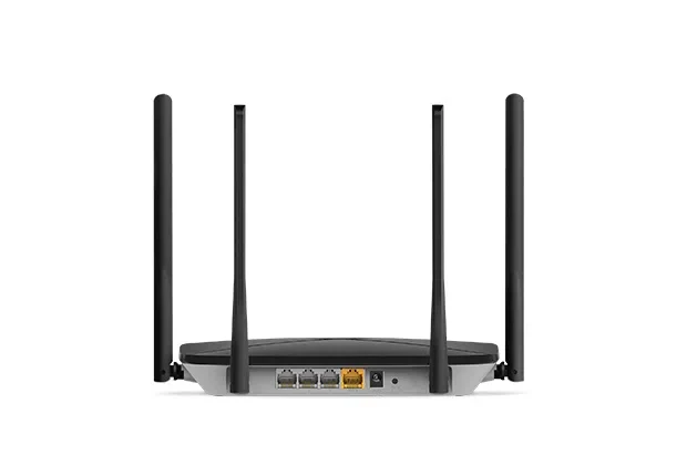MERCUSYS AC12G AC1200 Dual Band Wireless Gigabit Router, 867Mbps at 5Ghz + 300Mbps at 2.4Ghz, 802.11ac/a/b/g/n, 1 Gigabit WAN + 3 Gigabit LAN, 4 external antennas 3