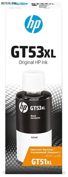 HP GT53XL 135-ml Black Original Ink Bottle (for HP Ink Tank 115, HP Ink Tank 315/319, HP Ink Tank Wireless 415/419, DeskJet G5810/G5820) 2