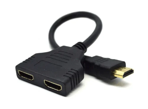 Splitter HDMI 2 ports - Cablexpert - DSP-2PH4-04, Passive HDMI dual port cable, Sends a single HDMI signal to 2 separate monitors, projectors or TV’s