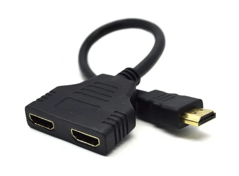 Splitter HDMI 2 ports - Cablexpert - DSP-2PH4-04, Passive HDMI dual port cable, Sends a single HDMI signal to 2 separate monitors, projectors or TV’s 4