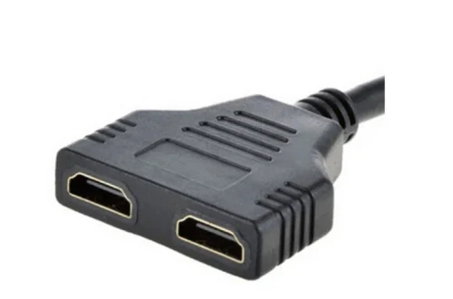 Splitter HDMI 2 ports - Cablexpert - DSP-2PH4-04, Passive HDMI dual port cable, Sends a single HDMI signal to 2 separate monitors, projectors or TV’s