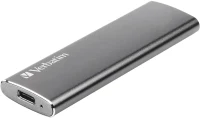 Внешний SSD накопитель Verbatim Vx500, 240 ГБ, Серебристый 2