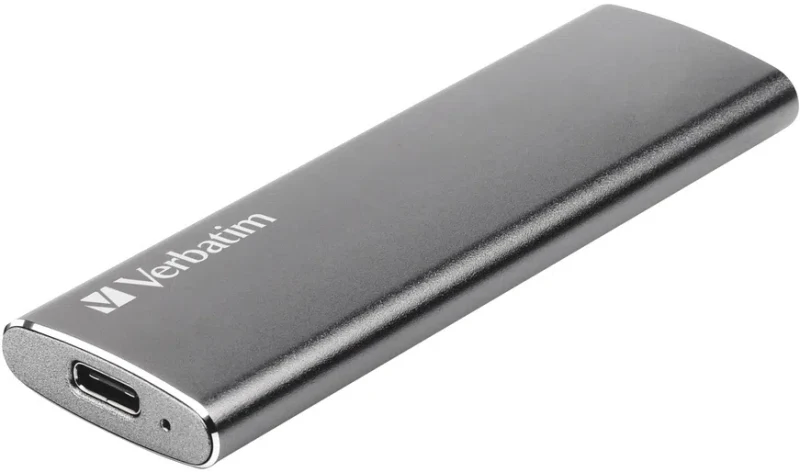 Внешний SSD накопитель Verbatim Vx500, 240 ГБ, Серебристый 2
