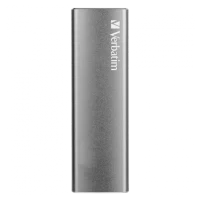 Внешний SSD накопитель Verbatim Vx500, 240 ГБ, Серебристый