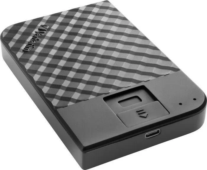 Hard disk extern Verbatim Fingerprint Secure, 2TB, Negru 2