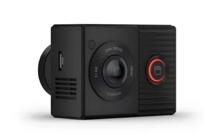 Garmin Dash Cam Tandem, Dual-lens Dash Cam with Two 180-degree Lenses