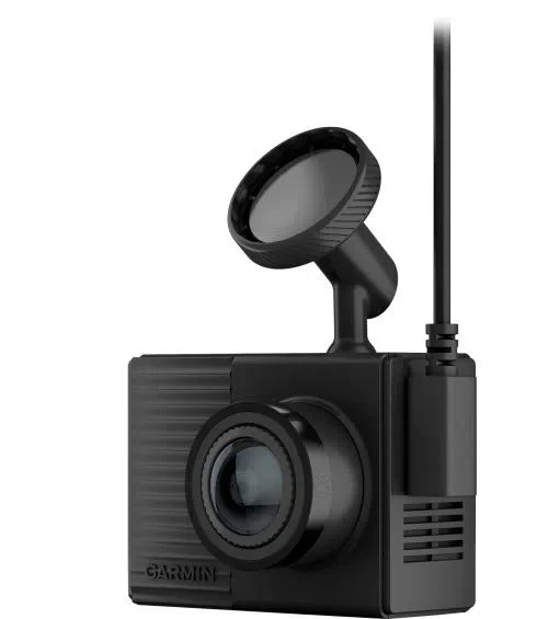 Garmin Dash Cam Tandem, Dual-lens Dash Cam with Two 180-degree Lenses