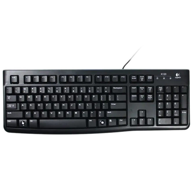 Logitech Keyboard K120 for Business, USB, OEM 2