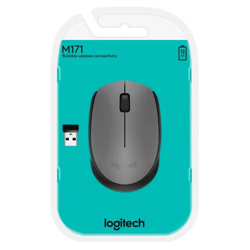 Logitech Wireless Mouse M170 Grey Bluetoothl Mouse