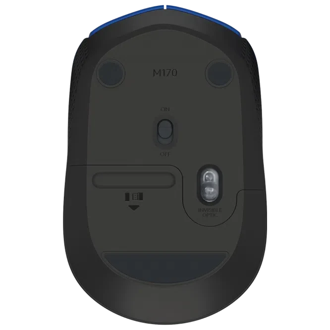 Logitech Wireless Mouse M171 Blue Bluetooth Mouse 4