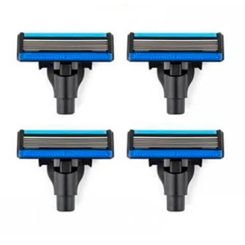 Набор лезвий для станка для бритья Handx H600 Razor, Черный, 4 шт.