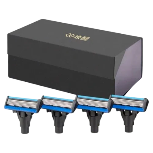 Набор лезвий для станка для бритья Handx H600 Razor, Черный, 4 шт.