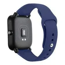 Ремешок силиконовый 20mm Navy Blue