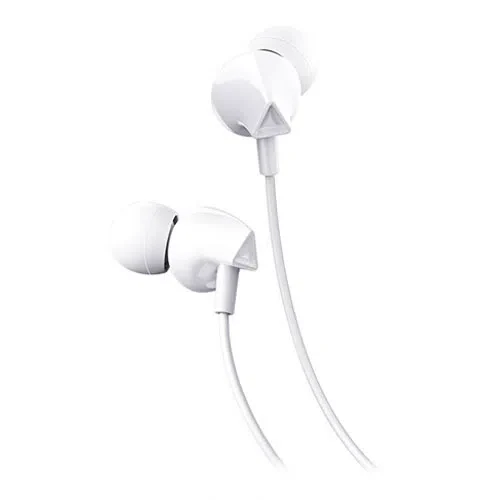 HOCO M60 Perfect sound universal earphones with mic White