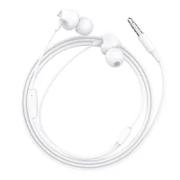 HOCO M60 Perfect sound universal earphones with mic White 2