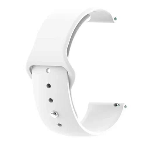 Ремешок силиконовый 20mm White