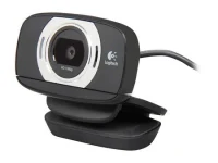 Logitech HD WebCam C615, Microphone(noise reduction), HD 720p video calls & Full HD 1080p recording, up to 8 Megapixel images, Logitech Fluid Crystal™ Technology with Autofocus, fold-and-go design, fits laptops, LCD or CRT monitors, USB 2.0 2