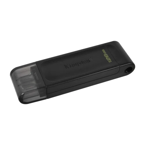 Флеш-накопитель USB Kingston DataTraveler 70, 128Гб, Черный