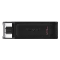 USB Flash Drive Kingston DataTraveler 70, 128GB, Negru