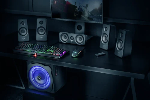 Компьютерные колонки Trust GXT 658 Tytan 5.1 Surround Black (21738)