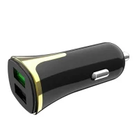 Автомобильное зарядное устройство HOCO Z31, QC3.0, (Type-C) Black 2
